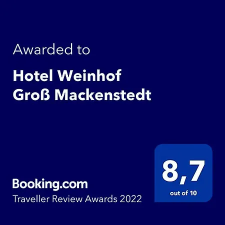 Weinhof Gross Mackenstedt Hotell 4*